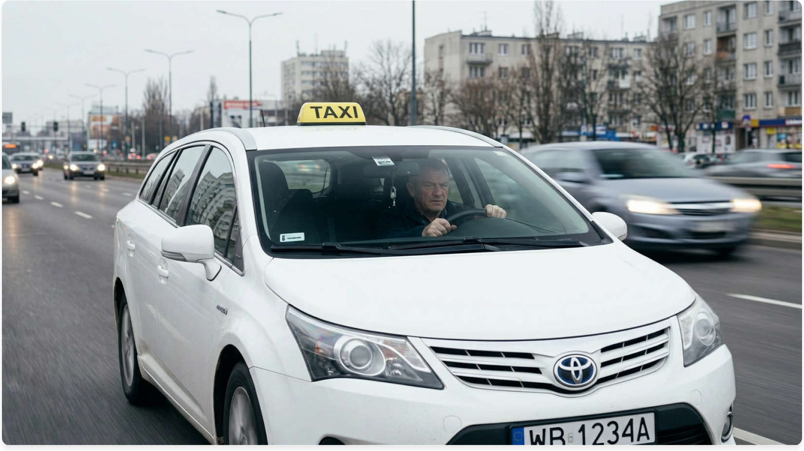 Roman v taxíku